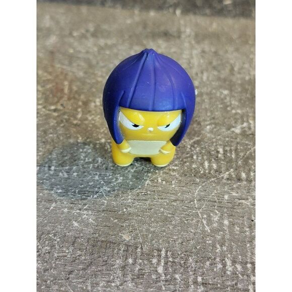 Tabby cat purple hair mom toy figure pet doll accessory - Picture 1 of 4